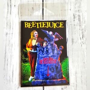 NEW Tim Burton's Beetlejuice Magnet Multi Purpose Graveyard Scene